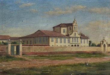 Recolhimento de Nossa Senhora da Luz in São Paulo - 1860